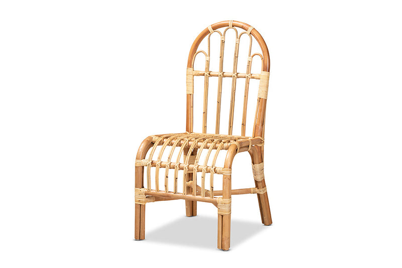 Paiva Natural Finished Rattan Dining Chair Baxton