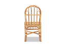 Paiva Natural Finished Rattan Dining Chair Baxton