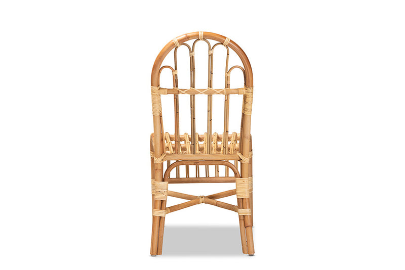 Paiva Natural Finished Rattan Dining Chair Baxton