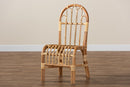 Paiva Natural Finished Rattan Dining Chair Baxton
