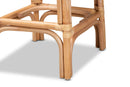 Paiva Natural Finished Rattan Counter Stool Baxton