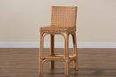 Paiva Natural Finished Rattan Counter Stool Baxton