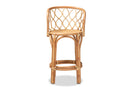 Shai Natural Finished Rattan Counter Stool Baxton