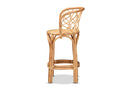 Shai Natural Finished Rattan Counter Stool Baxton