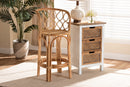 Shai Natural Finished Rattan Counter Stool Baxton
