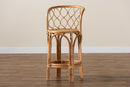 Shai Natural Finished Rattan Counter Stool Baxton