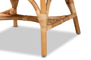April Natural Finished Rattan Dining Chair Baxton