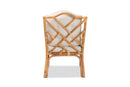 April Natural Finished Rattan Armchair Baxton