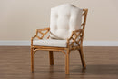 April Natural Finished Rattan Armchair Baxton