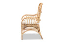 Elira Natural Finished Rattan Armchair Baxton
