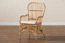 Elira Natural Finished Rattan Armchair Baxton