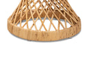 Dayna Natural Finished Rattan End Table Baxton