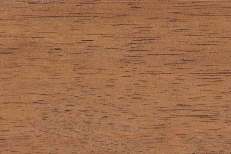 Fortuna Walnut Brown Queen Size Platform Bed Baxton
