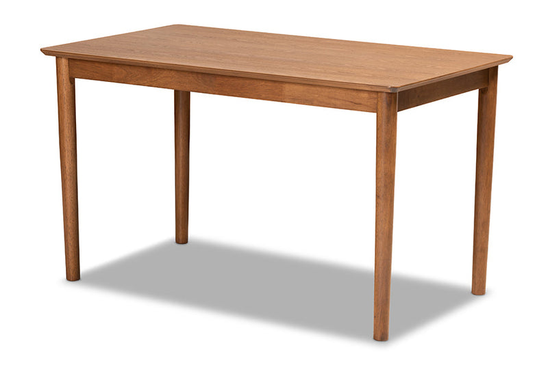 Freda Gray Velvet Upholstered and Walnut Brown 5-Piece Dining Nook Set Baxton