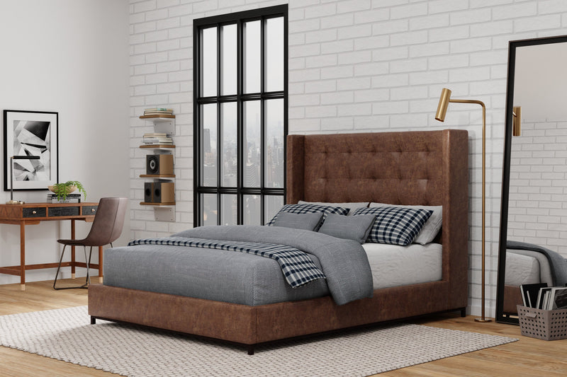Newberry Upholstered Standard King Bed Alpine