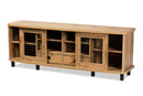 Mariana Oak Brown 2-Drawer TV Stand Baxton