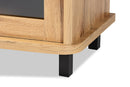 Mariana Oak Brown 2-Drawer TV Stand Baxton