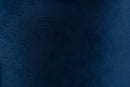 Desma Navy Blue Velvet Fabric Gold Finished Metal Storage Ottoman Baxton