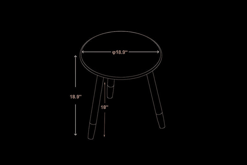 Draven Two-Tone Black and Oak Brown Coffee Table Baxton