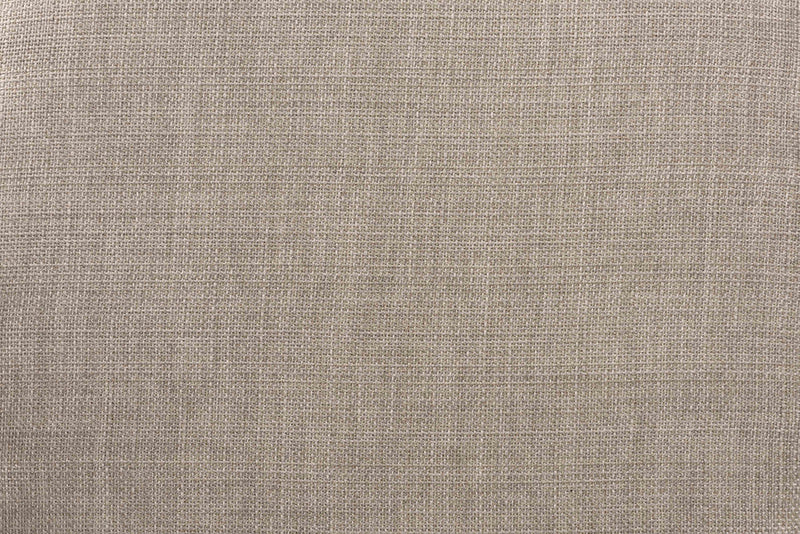 Ornella Inspired Gray Fabric White 2Pc Dining Chair Set Baxton