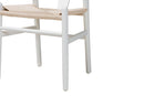 Cipally Modern White 2Pc Dining Chair Set Baxton
