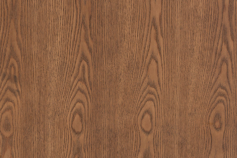 Nikita Ash Walnut and Rattan 4-Drawer Chest Baxton