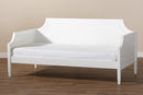 Nox White Full Size Daybed Baxton