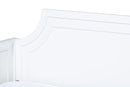 Nox White Full Size Daybed w/Twin Size trundle Baxton