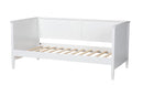 Finley White Twin Size Daybed Baxton