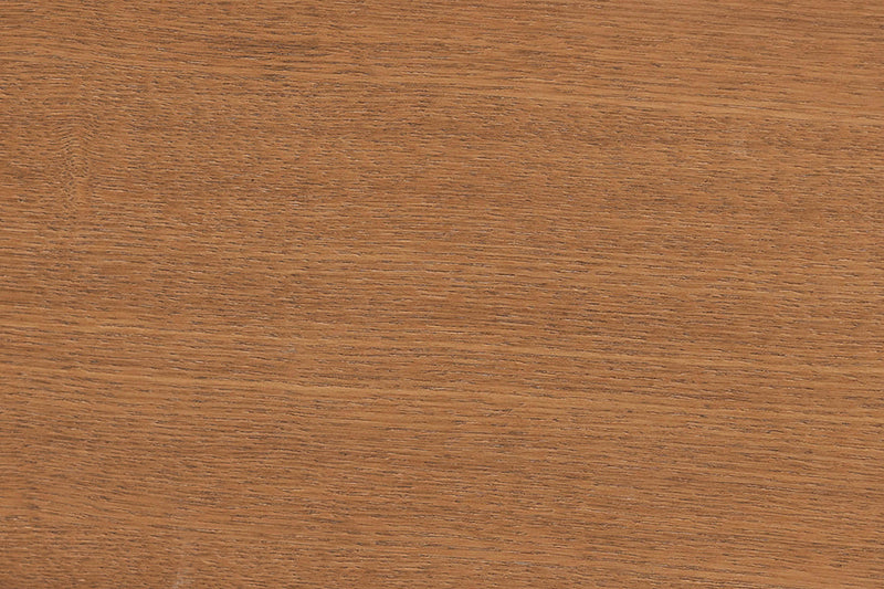 Arta Gray Fabric and Walnut Brown Wood Queen Size Platform Bed Baxton