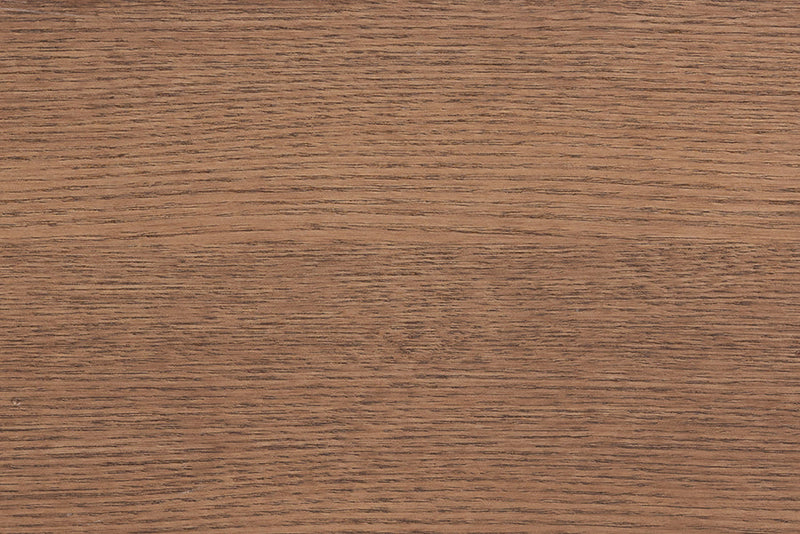 Monroe Ash Walnut Wood Queen Size Platform Bed Baxton