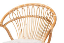 Carrick Natural Brown Rattan Dining Chair Baxton