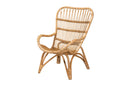 Reina Natural Brown Rattan Armchair Baxton