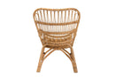 Reina Natural Brown Rattan Armchair Baxton