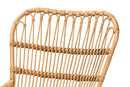 Reina Natural Brown Rattan Armchair Baxton