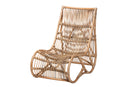 Margo Natural Rattan Lounge Chair Baxton