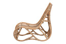 Margo Natural Rattan Lounge Chair Baxton