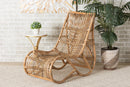 Margo Natural Rattan Lounge Chair Baxton