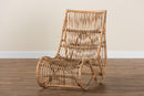 Margo Natural Rattan Lounge Chair Baxton