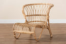 Adalwin Natural Brown Rattan Accent Chair Baxton