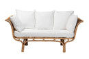 Adalina Natural Rattan Sofa w/Cushion Baxton