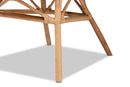 Carver Natural Brown Rattan Dining Chair Baxton