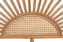 Drucilla Natural Rattan King Size Standalone Headboard Baxton