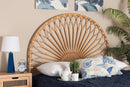 Drucilla Natural Rattan King Size Standalone Headboard Baxton