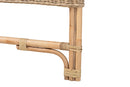 Mona Natural Rattan Queen Size Standalone Headboard Baxton