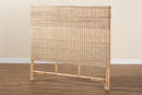 Mona Natural Rattan Queen Size Standalone Headboard Baxton