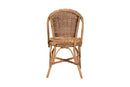 Veneto Natural Rattan Dining Chair Baxton