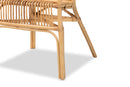 Artemis Natural Brown Rattan Dining Chair Baxton