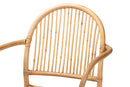 Randolph Natural Brown Rattan Dining Chair Baxton