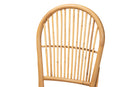 Alida Natural Brown Rattan 2Pc Dining Chair Set Baxton